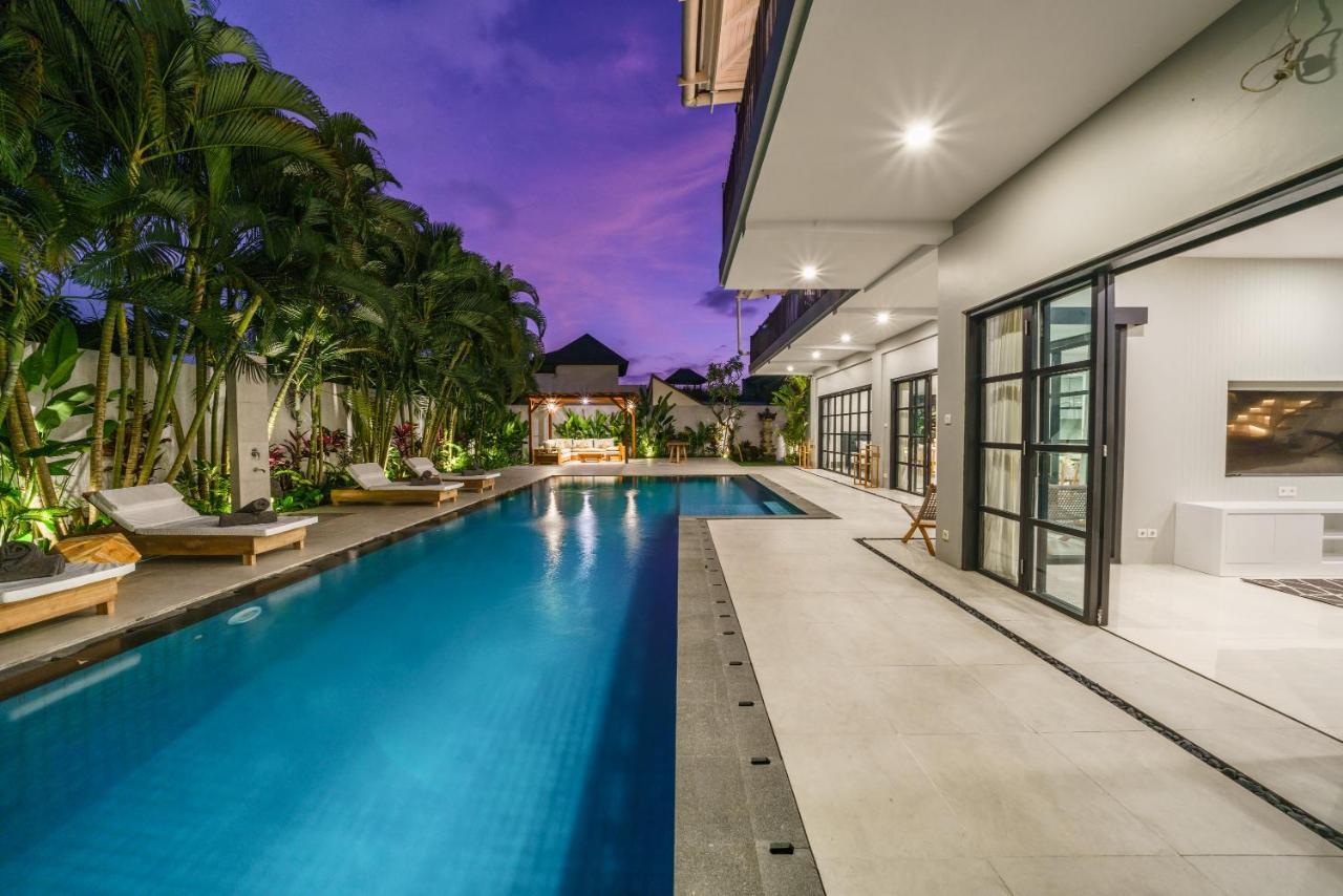 Villa Okenada - Modern 5-Bedroom Pool Villa In Berawa! Canggu Eksteriør bilde
