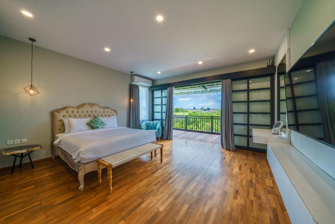 Villa Okenada - Modern 5-Bedroom Pool Villa In Berawa! Canggu Eksteriør bilde