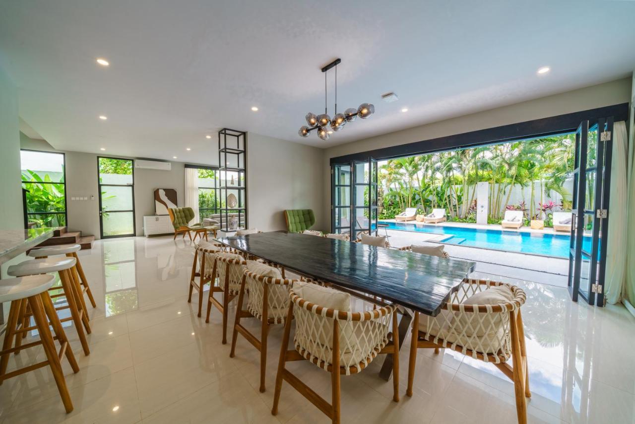 Villa Okenada - Modern 5-Bedroom Pool Villa In Berawa! Canggu Eksteriør bilde