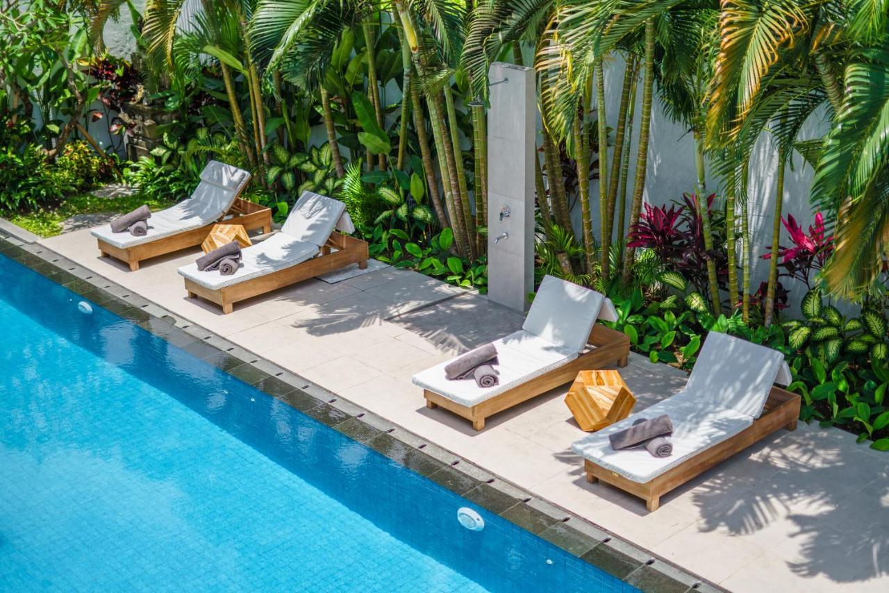 Villa Okenada - Modern 5-Bedroom Pool Villa In Berawa! Canggu Eksteriør bilde
